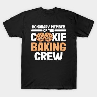 Funny Cookie Baking Crew Member Christmas Outfit T-Shirt